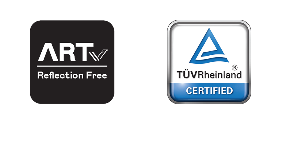 Receiving World’s First TüV Reflection Free